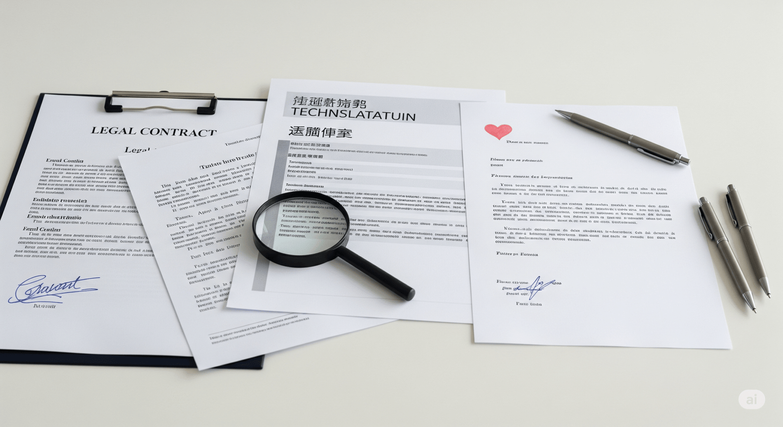 Diferença entre tradução simples, técnica, jurídica e certificada